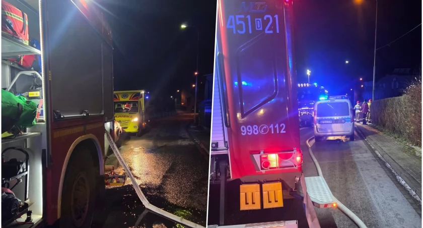 Tragiczny pożar mieszkania na Dolnym Śląsku. Zginął człowiek