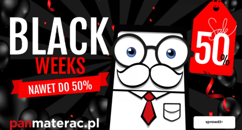 Black Friday w salonach Pan Materac – rabaty do 50%!