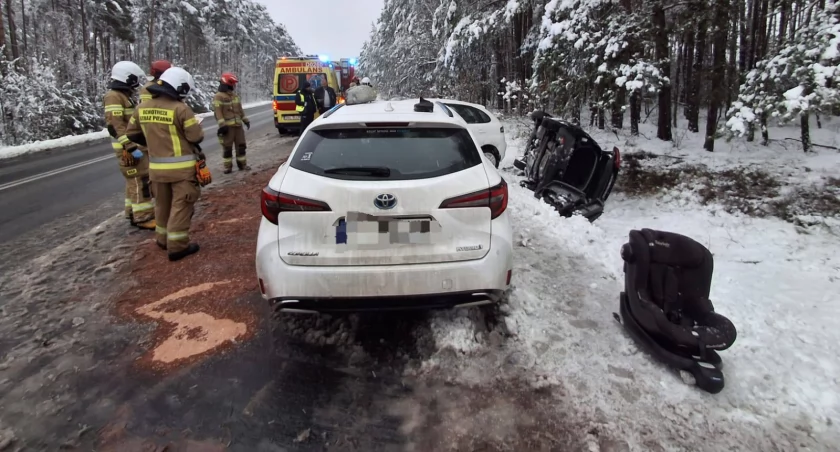 336 interwencji strażaków po ataku zimy. Teraz to nie śnieg będzie problemem