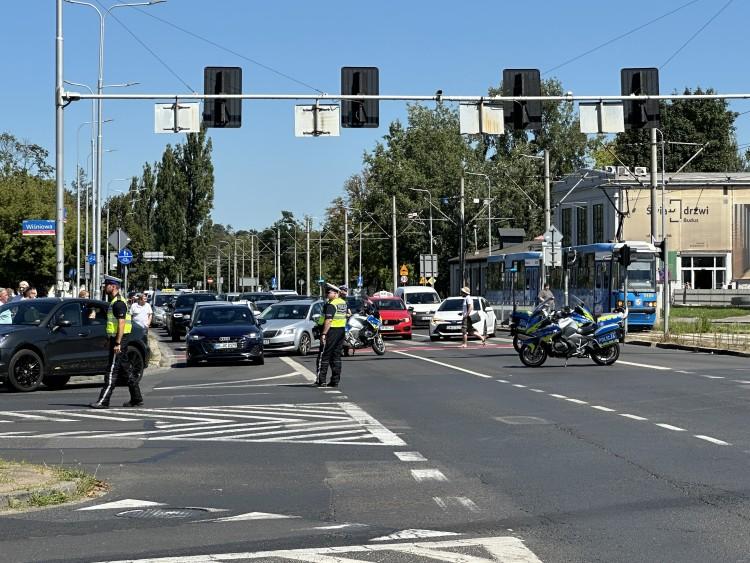 Wrocław stanął w korku. Na ulice wyjechali kolarze
