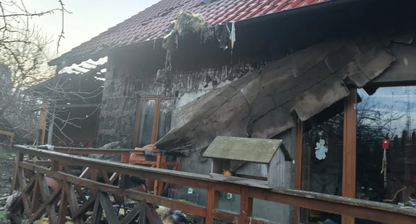 W kilka chwil stracili dorobek życia. Ruszyła pomoc dla pięcioosobowej rodziny