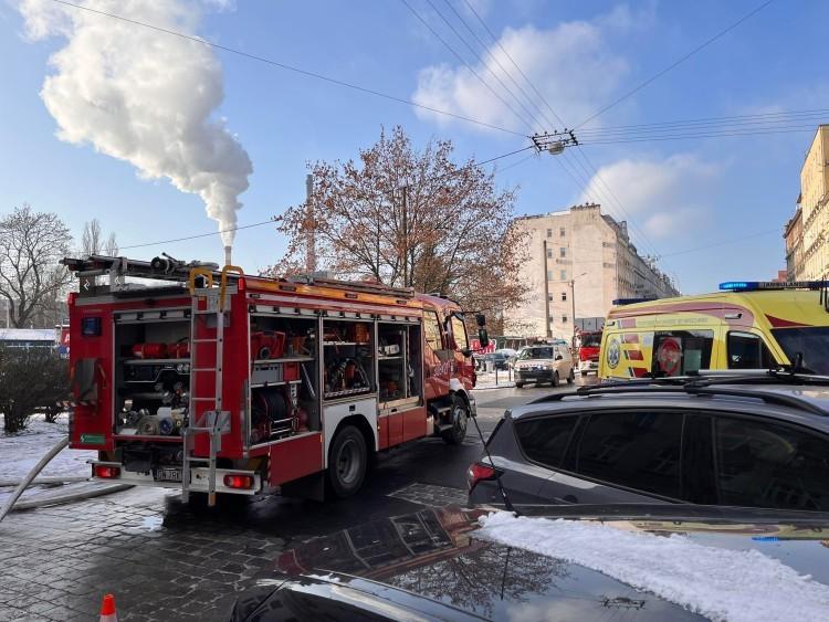 Wrocław: Tragiczny pożar na Kleczkowie. Nie żyją dwie osoby