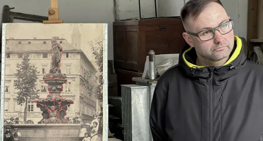 Wrocławski Neptun jeszcze trochę poleży na cmentarzu. Kiedy fontanna wróci na pl. Nowy Targ?