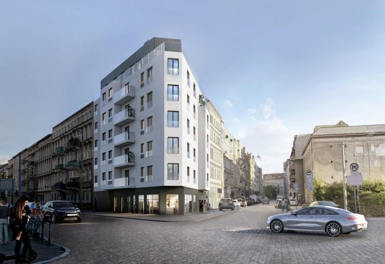 Wrocław: Nowy, narożny budynek przy ulicy Ładnej. Jest już projekt