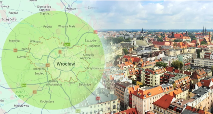 Wrocław pięć razy większy? Jest pomysł, by wchłonął sąsiednie gminy i stał się największym miastem Polski