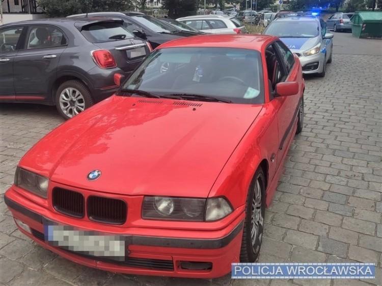 Wrocław: Młody kierowca bmw narkotyki schował w bieliźnie