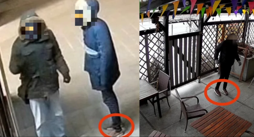 Seria kradzieży we wrocławskich restauracjach. Złodzieja zdradziły buty?