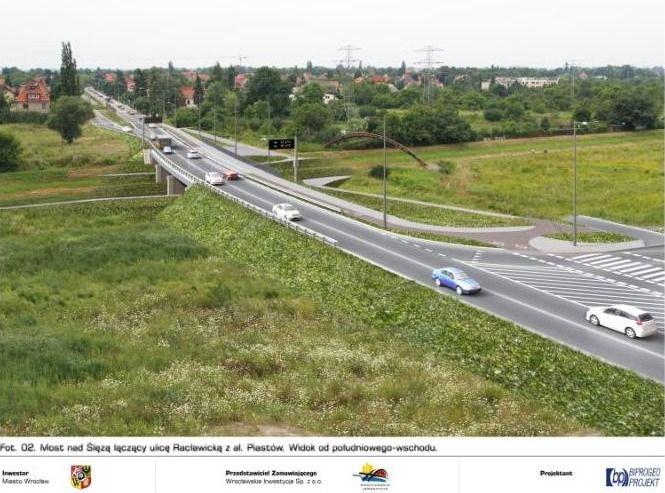 Za prawie 17 mln zł zbudują odwodnienie i kawałek jezdni na Racławickiej. Na most jeszcze poczekamy