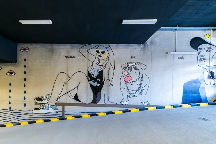 Nowy mural na wrocławskich Bulwarach Książęcych