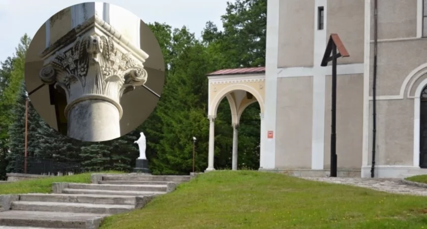 Na Dolnym Śląsku można zobaczyć kolumny z odkopanych Pompejów, które mają ponad 2000 lat. Posłużyły do zbudowania kościoła