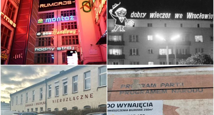Mnóstwo śladów z czasów PRL-u we Wrocławiu. Te neony i szyldy przetrwały do dziś!