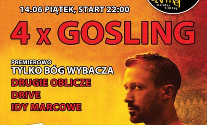 Ryana Goslinga można będzie podziwiać przez całą piątkową noc