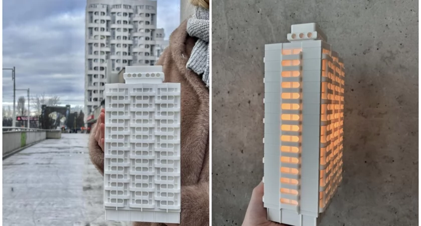 Wrocławianin zaprojektował lampę w kształcie sedesowca. Teraz 
