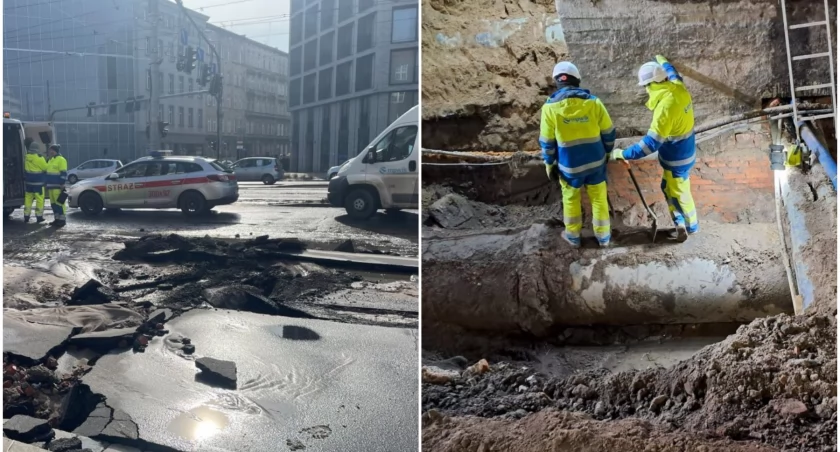 Nowa magistrala na Traugutta już działa. Na naprawę drogi jeszcze poczekamy  