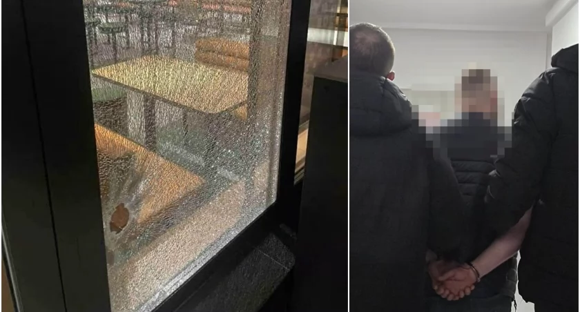 Restauracja ostrzelana przez przestępcę. 