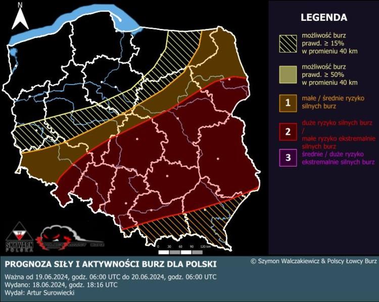 Znów podwójny alert dla Wrocławia. Burze i wiatr do 110 km/h. I do tego upał
