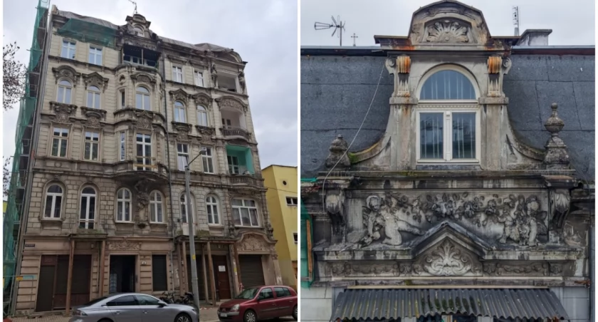 Samotna kamienica odzyska blask. Ruszyły prace przy neobarokowej perełce