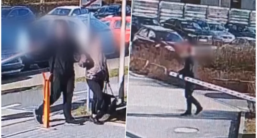 Totalna głupota 29-latka! Bez żadnego powodów wyrwał dwa szlabany