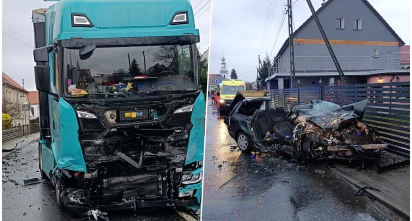Trzy osoby zginęły w tragicznym wypadku. Koszmar na drodze Wrocław - Kłodzko 