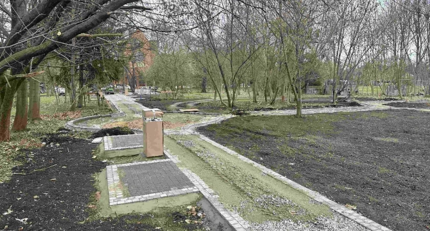 Na Karłowicach powstaje mały park. Będzie inny niż wszystkie