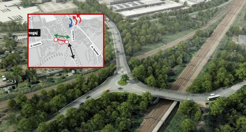 Wiadukty do przebudowy, rondo zamiast „trójkąta”. Duże utrudnienia na styku trzech osiedli