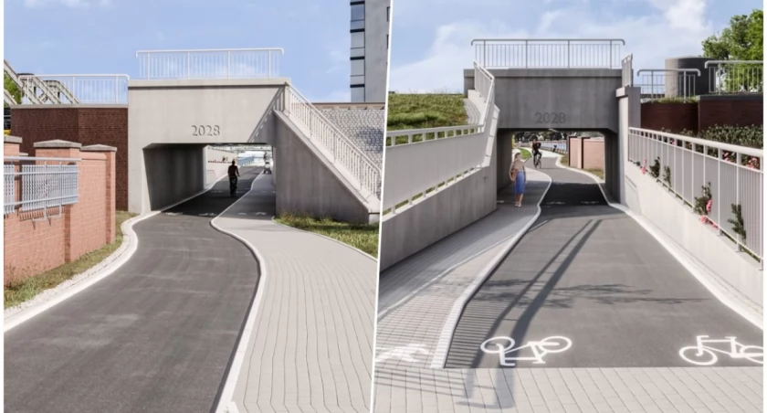Nowy tunel pod torami połączy dwa osiedla we Wrocławiu 