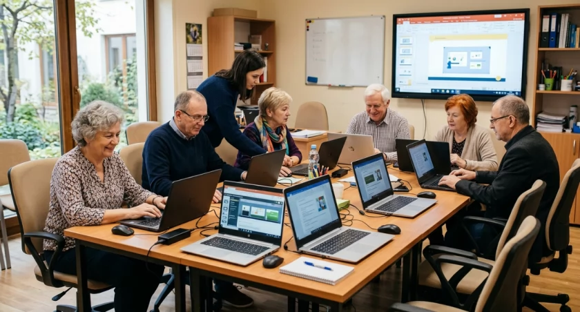 Internet dla seniora - darmowe warsztaty 55+
