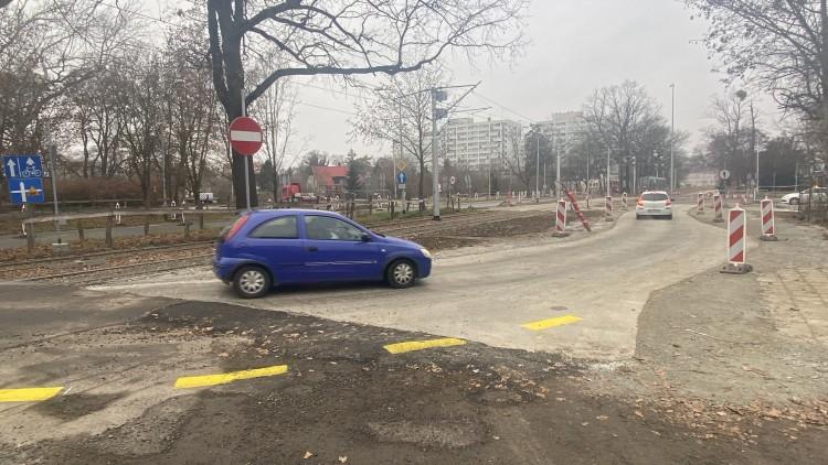 Aleja Wielkiej Wyspy: Pierwszy fragment już otwarty, choć to spora prowizorka