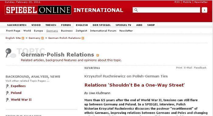 Der Spiegel: we Wrocławiu już nie wszystkie kamienie mówią po polsku