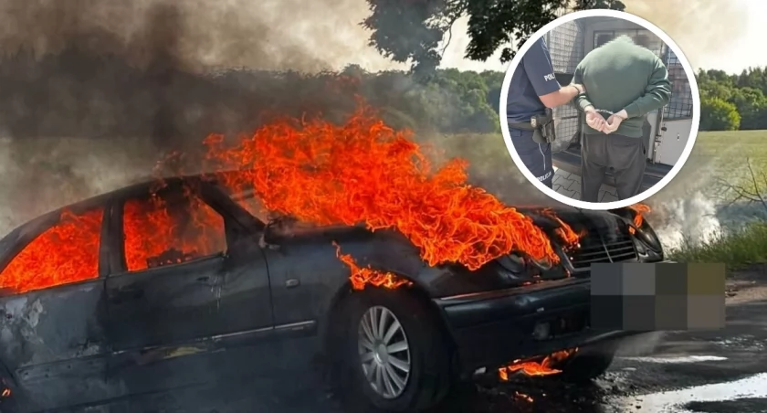 44-latek spalił mercedesa ojca. Powód może zaskakiwać
