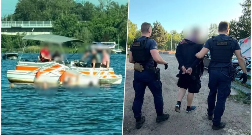 Nietrzeźwy sternik zatrzymany na Odrze. 38-letni Czech miał ponad promil alkoholu