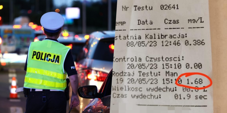 Pijana kobieta miała 3,5 promila alkoholu. 