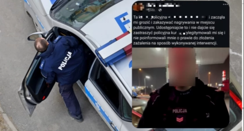 Nagrał policjanta, wrzucił film na Facebooka i napisał, że to k... Teraz musi słono zapłacić