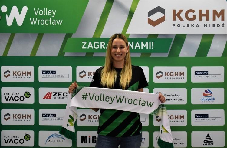 Kolejne wzmocnienie #VolleyWrocław. Do zespołu dołącza Paula Słonecka