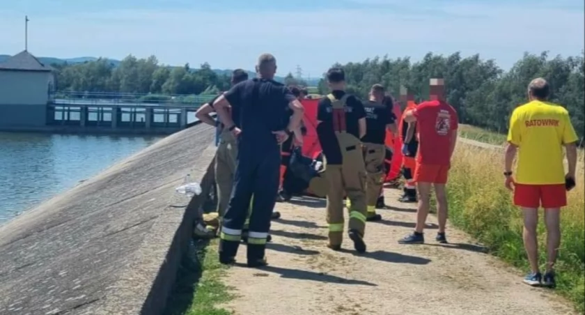 Tragedia nad wodą. Życia mężczyzny nie udało się uratować