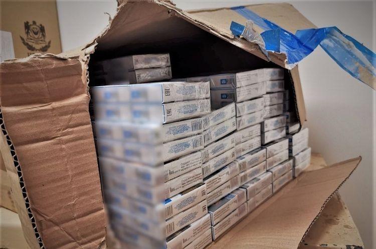 Przejęto transport nielegalnych papierosów o wartości ponad 800 tys. zł [ZDJĘCIA]