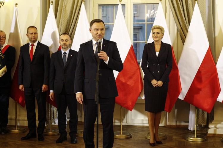 Prezydent Duda we Wrocławiu. Wręczył obywatelstwo żołnierzowi urodzonemu pod Wołkowyskiem [ZDJĘCIA]