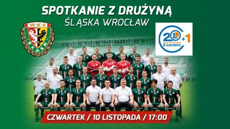 Spotkaj się z piłkarzami Śląska w E.Leclerc!