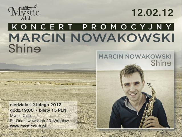 Koncert Marcina Nowakowskiego w klubie Mystic