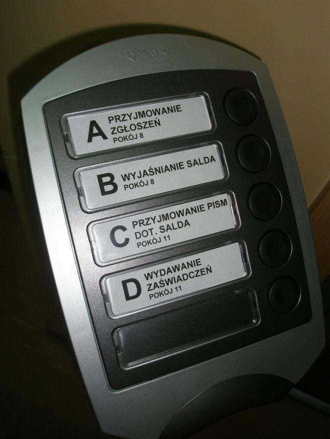 Elektroniczny system kolejkowy ZZK
