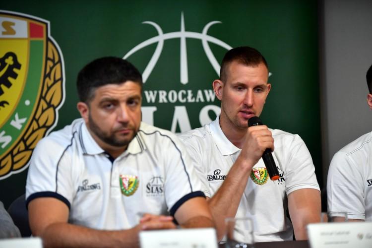 Przyszłość wrocławskiej koszykówki. Konferencja prasowa WKS Śląska Wrocław