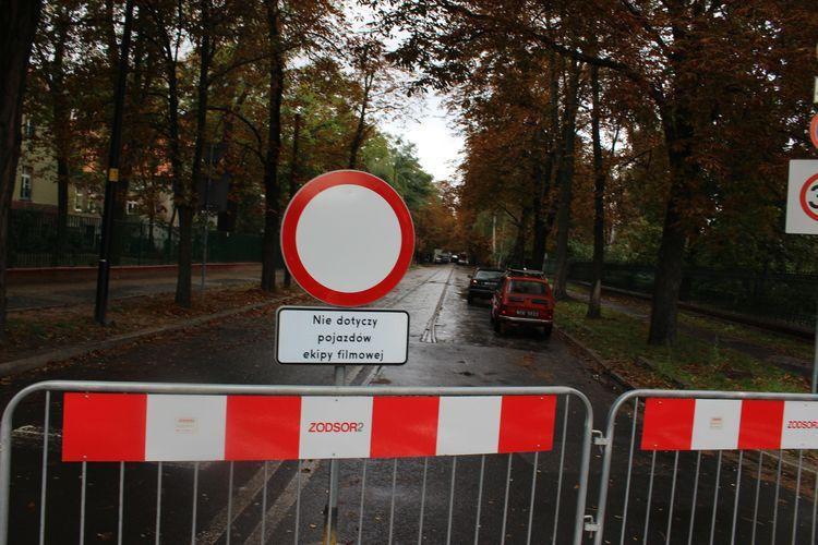Zmiany w organizacji ruchu. Kręcą serial „Erynie”
