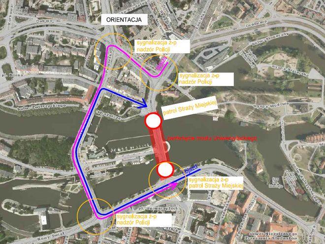 W niedzielę piknik mobilności na moście Uniwersyteckim. Do popołudnia przeprawa będzie zamknięta