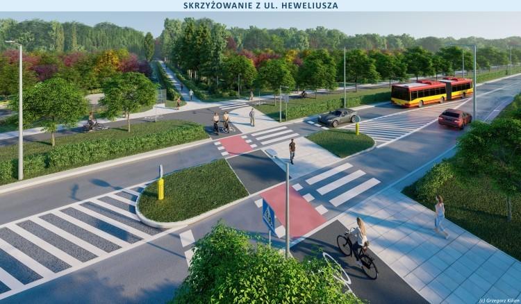 Wrocław nie wiedział, że od lat buduje Aleję Wielkiej Wyspy? Zapomniał o komunikacji miejskiej