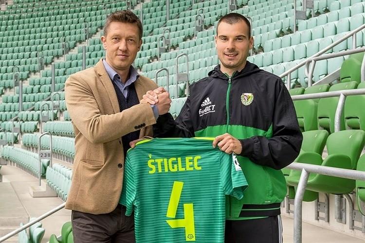 Nowy obrońca WKS-u. Dino Stiglec piłkarzem Śląska Wrocław
