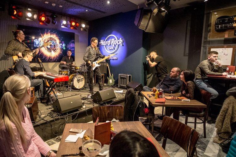 Leszek Cichoński na pierwszym koncercie w Hard Rock Cafe Wrocław [ZDJĘCIA]