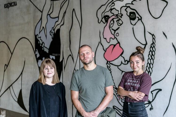 Nowy mural w centrum miasta. Przedstawia karaimską legendę [ZDJĘCIA]