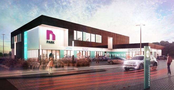 Na Muchoborze Wielkim powstanie park handlowy. Będą restauracje i centrum fitness [WIZUALIZACJA]