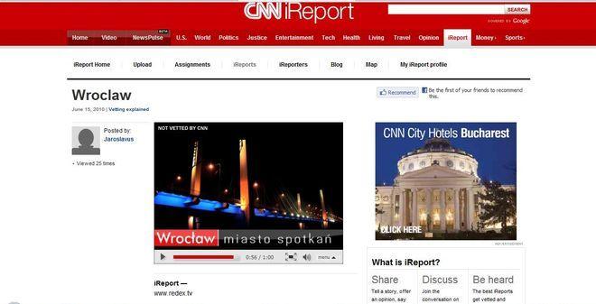 CNN iReport: aktywny Wrocław