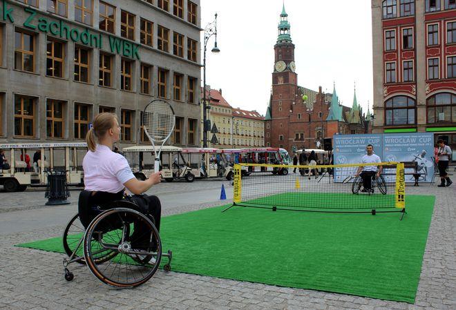 We Wrocławiu startuje międzynarodowy turniej tenisa na wózkach